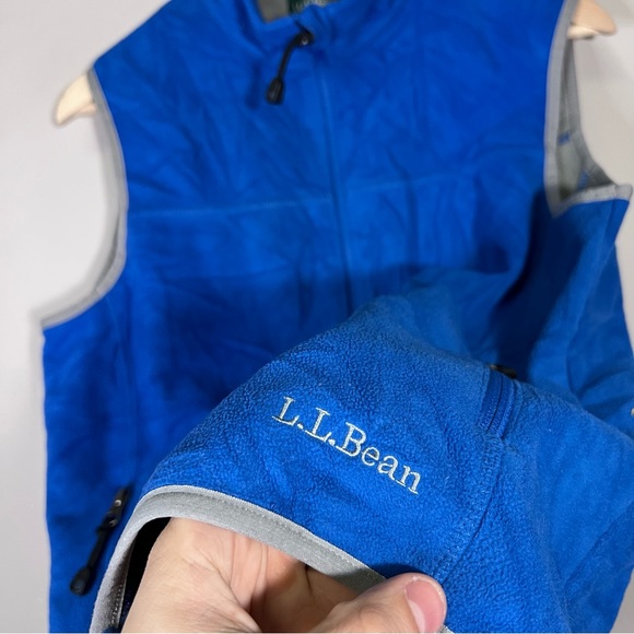 L.L. Bean Fleece Vest - Picture 3 of 4